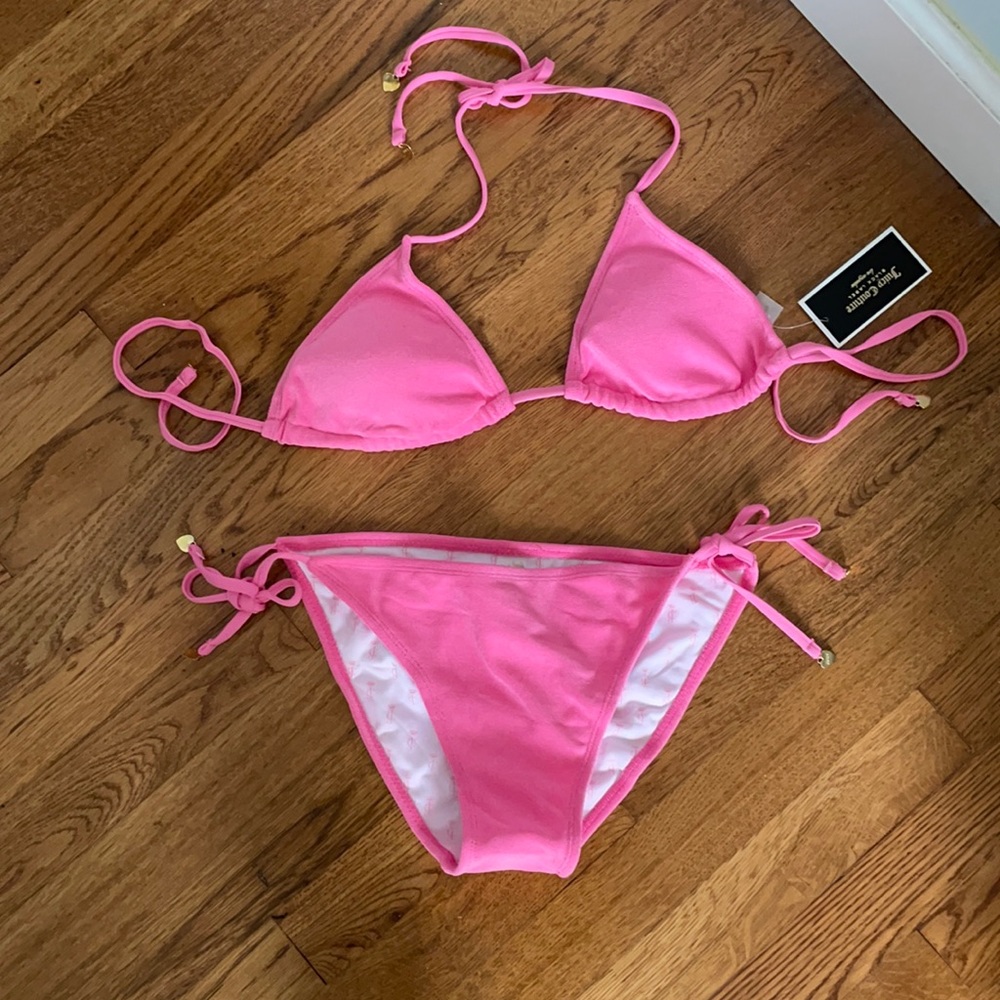 Juicy Couture Terry Cloth Bathing Suit Size L